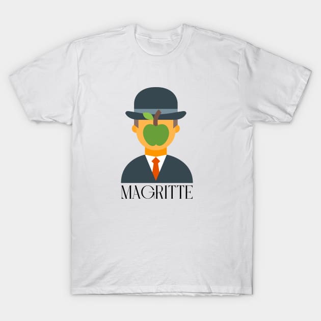 Magritte T-Shirt by WrittersQuotes